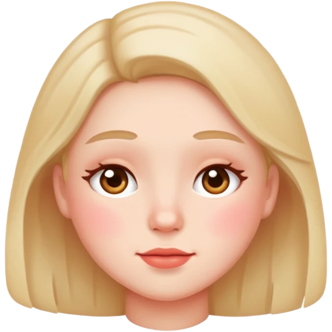 person with blushing cheeks emoji
