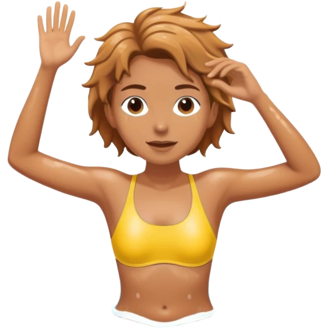 person swimming in a pool emoji