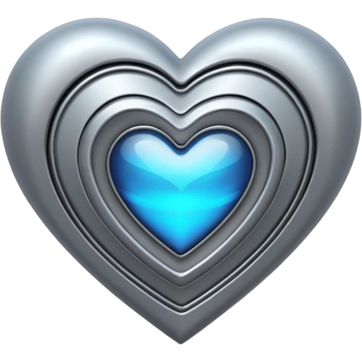 spaceship themed heart emoji