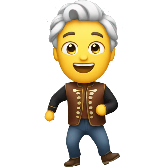 person yodeling emoji