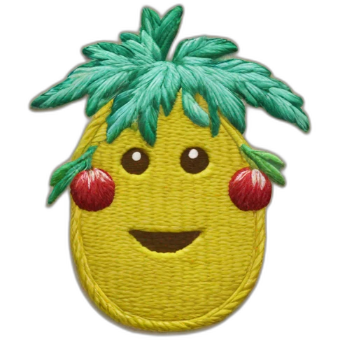 Embroidery emoji