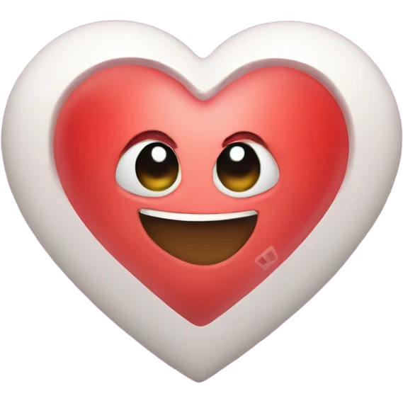 Heart with K inside emoji