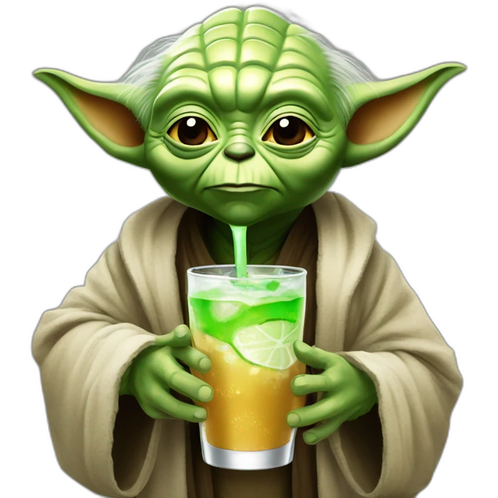 Yoda drink à coca emoji