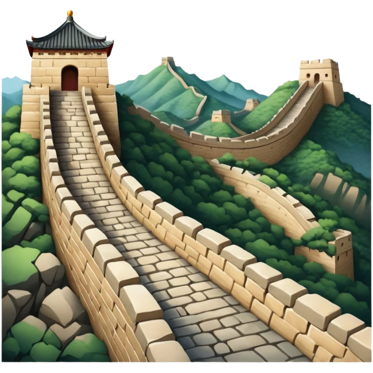 Great wall of china emoji