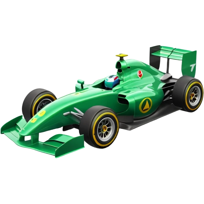 f1 car green emoji