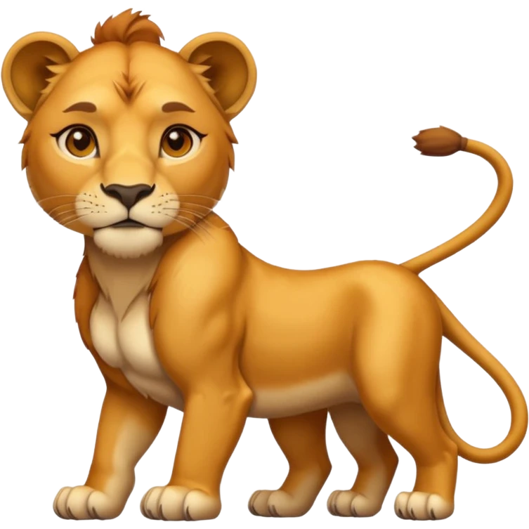 Lioness emoji