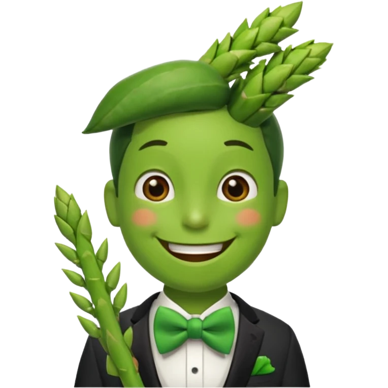 Junior Asparagus from VeggieTales emoji