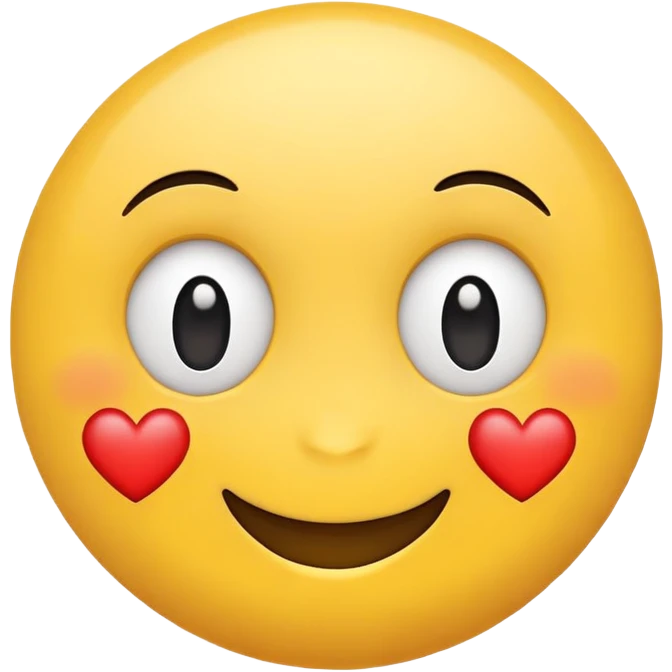 smile face with heart eyes emoji
