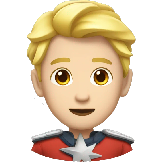 紅い星 emoji