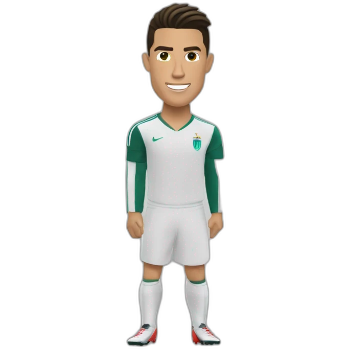cristiano ronaldo haciendo una chilena emoji