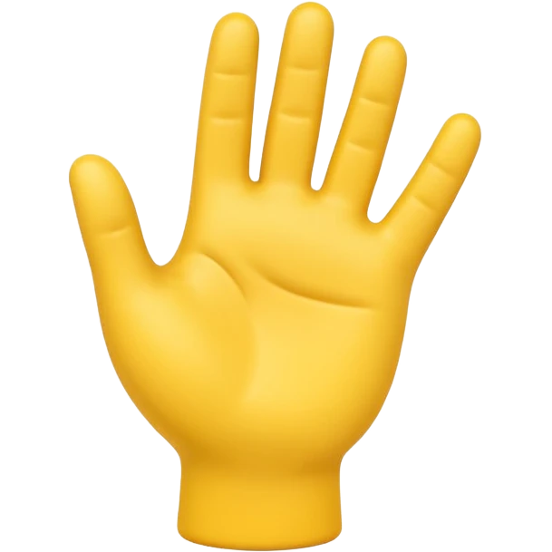 hello hand emoji emoji