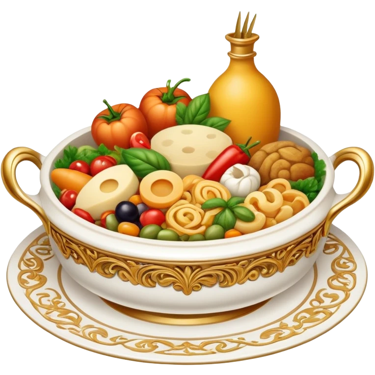 Fancy dinner dish emoji