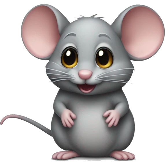 Mouse that is saying pookie emoji