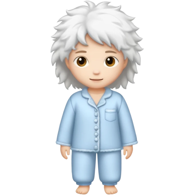 fluffy pyjamas emoji