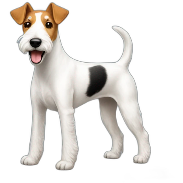 fox terrier clever book emoji