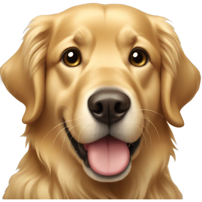 golden retriever  emoji