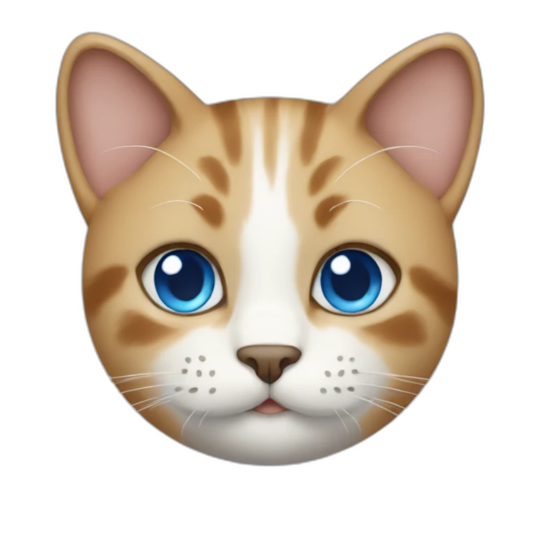 cat with blue eyes emoji