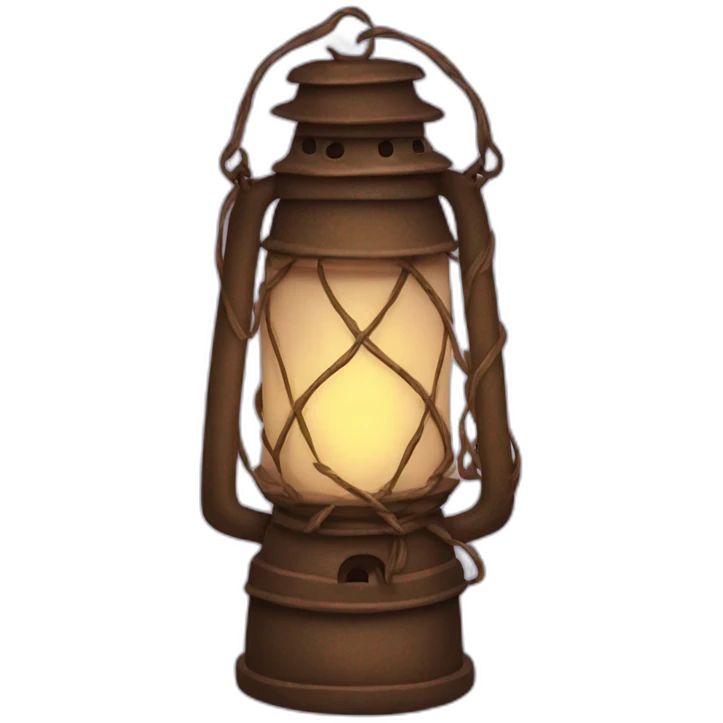 Rapunzel lantern emoji