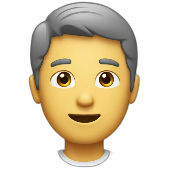 person talking with person emoji