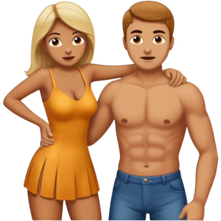 Woman Spanking man emoji