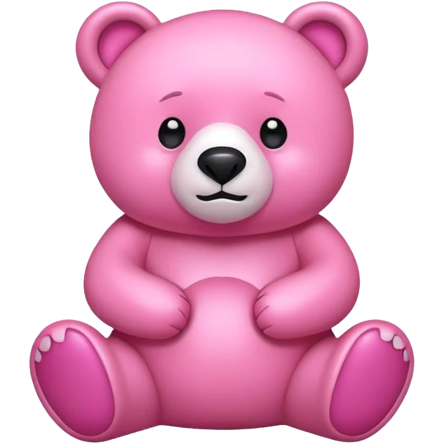 pink bear emoji
