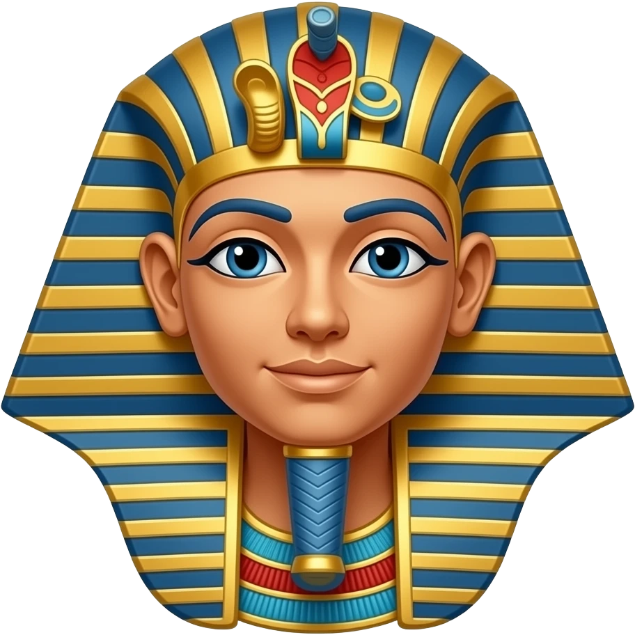 Egyptian face modern 2025 emoji