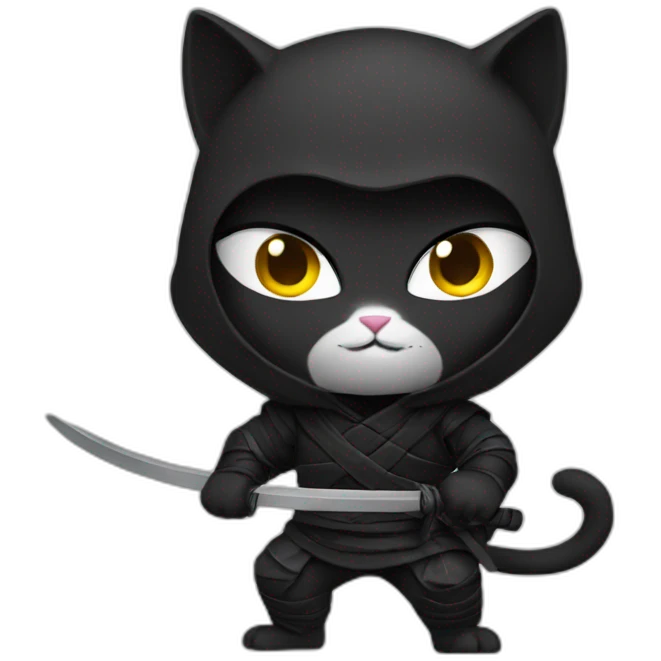 cat ninja emoji
