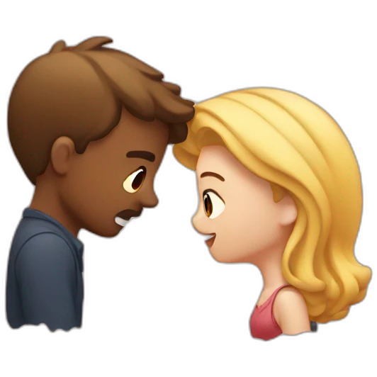 falling in love  emoji