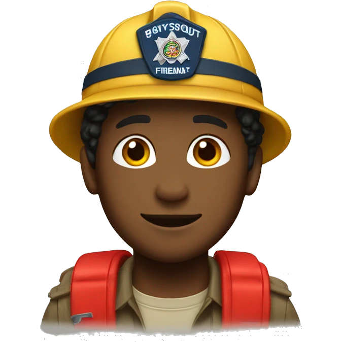 boyscout fireman emoji