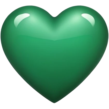 forest green heart emoji