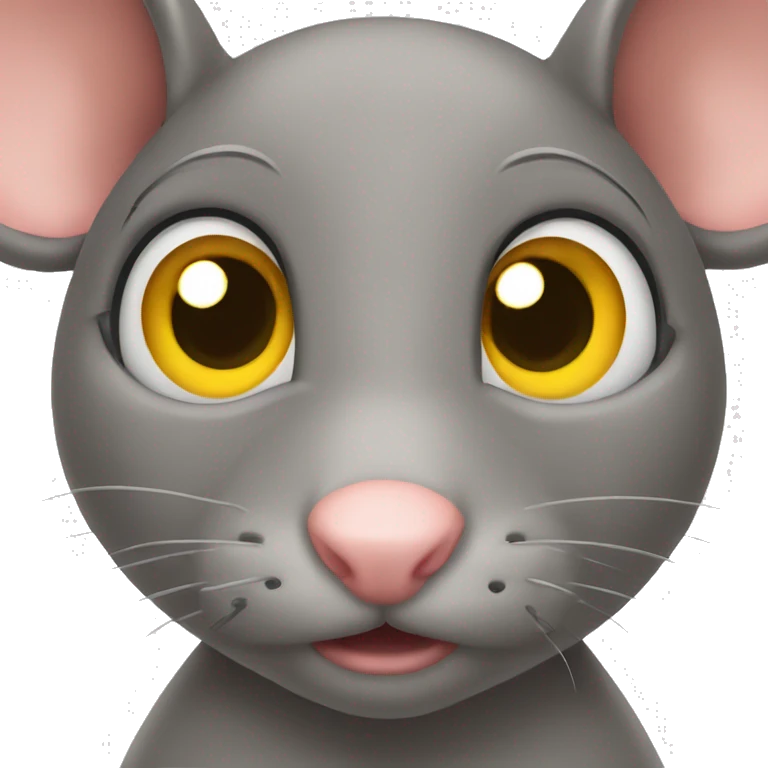 Mouse rolling eyes emoji