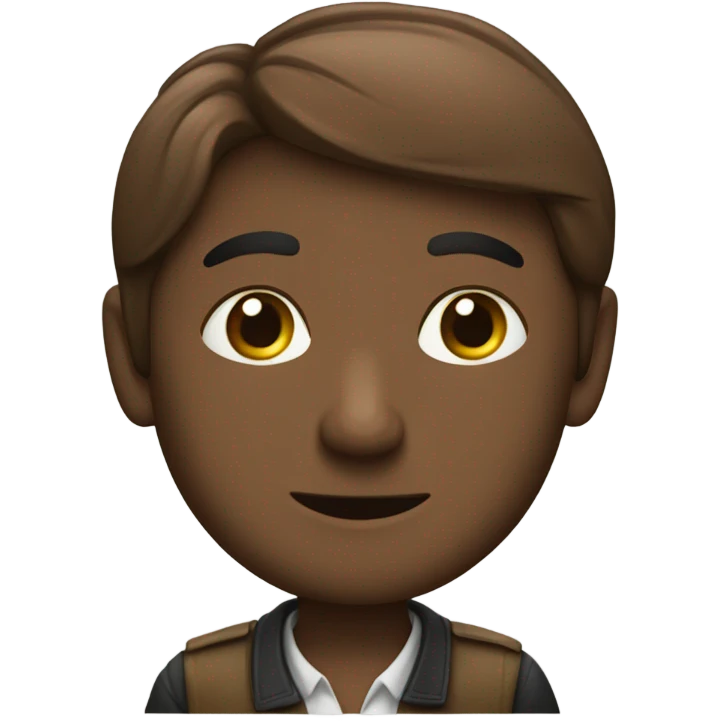 Kahverengi kalp emoji