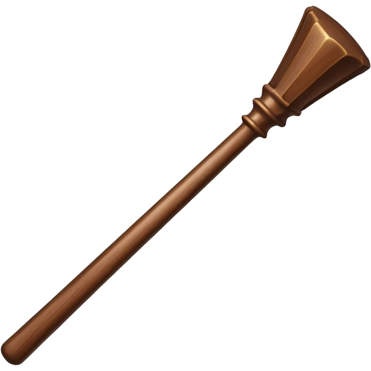 A wand that says supercalifragilisticexpialidocious emoji