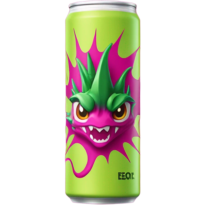 Dragonfruit Dragon Energy Drink emoji