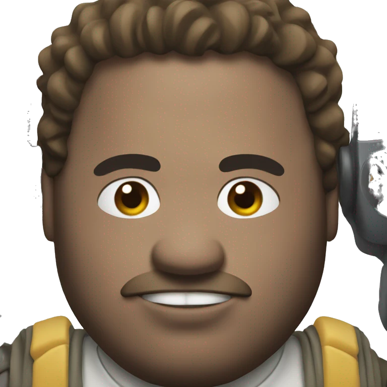 chubby men gaming  emoji