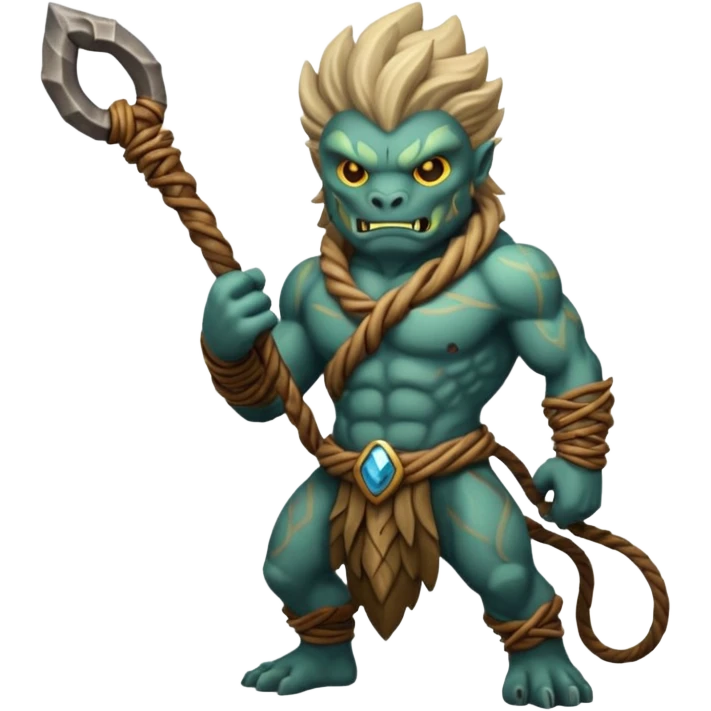 earth elemental long whip emoji