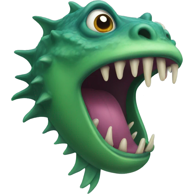 Sea monster emoji
