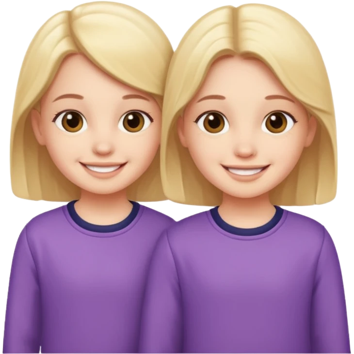 Cute Twins emoji