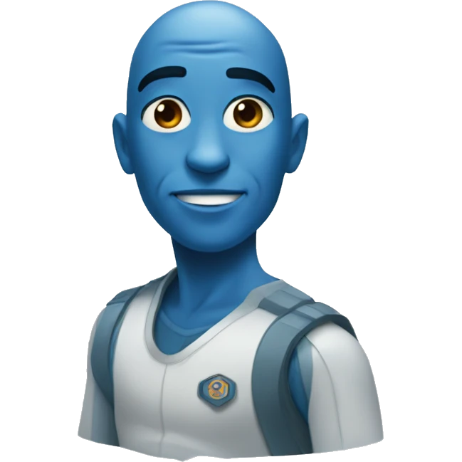 Blue character from the science -fiction movie Avatar the way of water  emoji