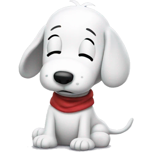 Snoopy emoji