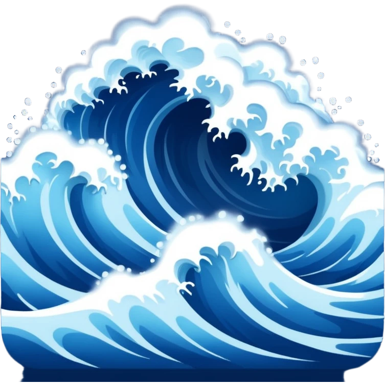 TSUNAMI emoji