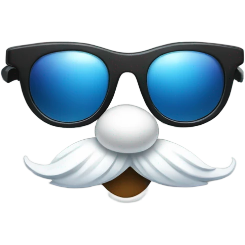 Snowball with sunglasses emoji