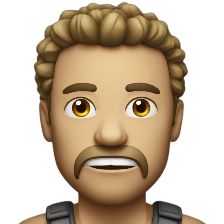 Angry-vegan emoji