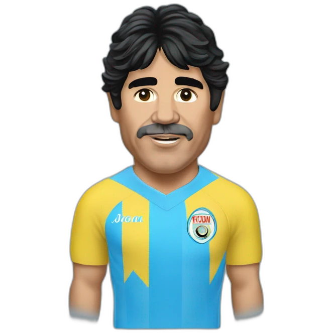 Maradona Napoli emoji