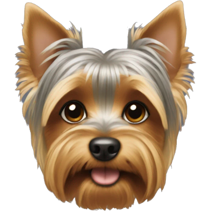 yorkie dog emoji