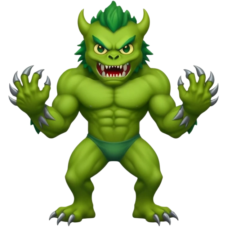 Scary monster full body  emoji