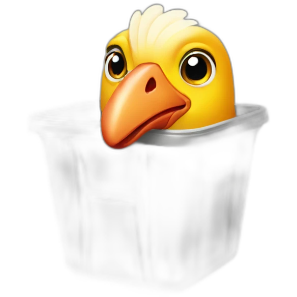 Bin chicken emoji