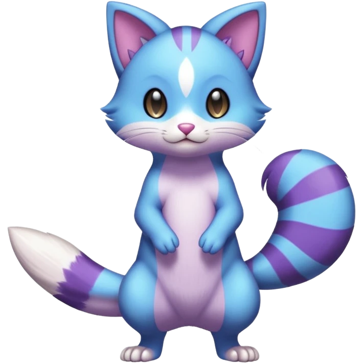 Dewott-Purrloin-Furret-fusion emoji