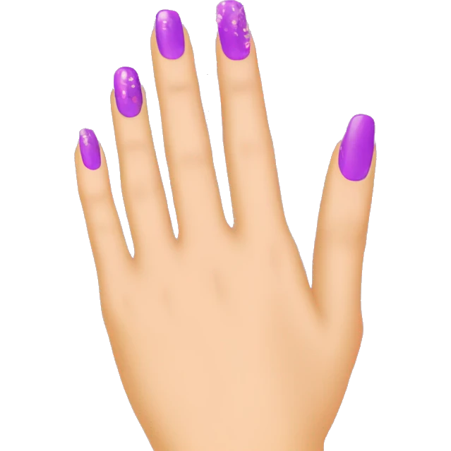Nails polish  emoji