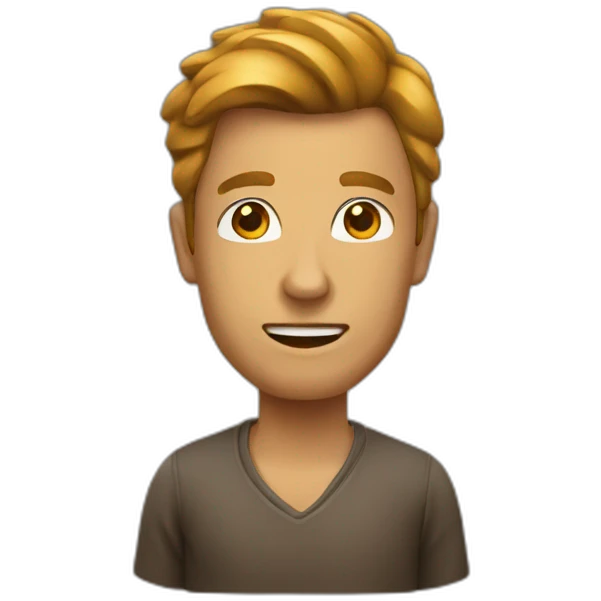 Homme bronzé emoji